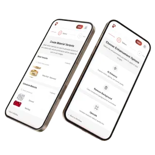 Poliro app interface on mobile