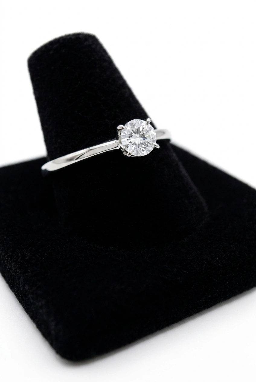 Solitaire ring catalog cleanup after Poliro