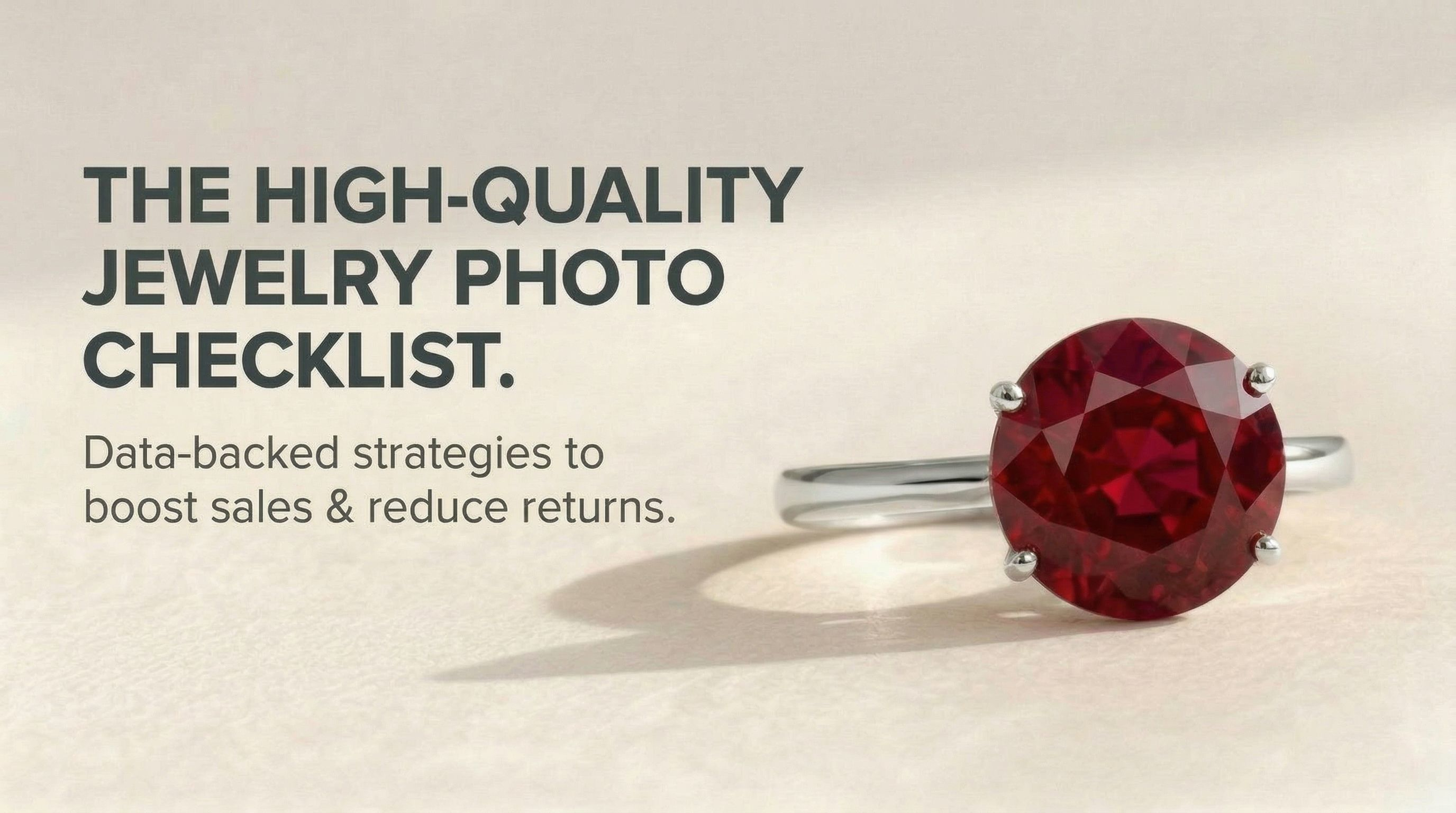 Why High-Quality Jewelry Photos Sell More
