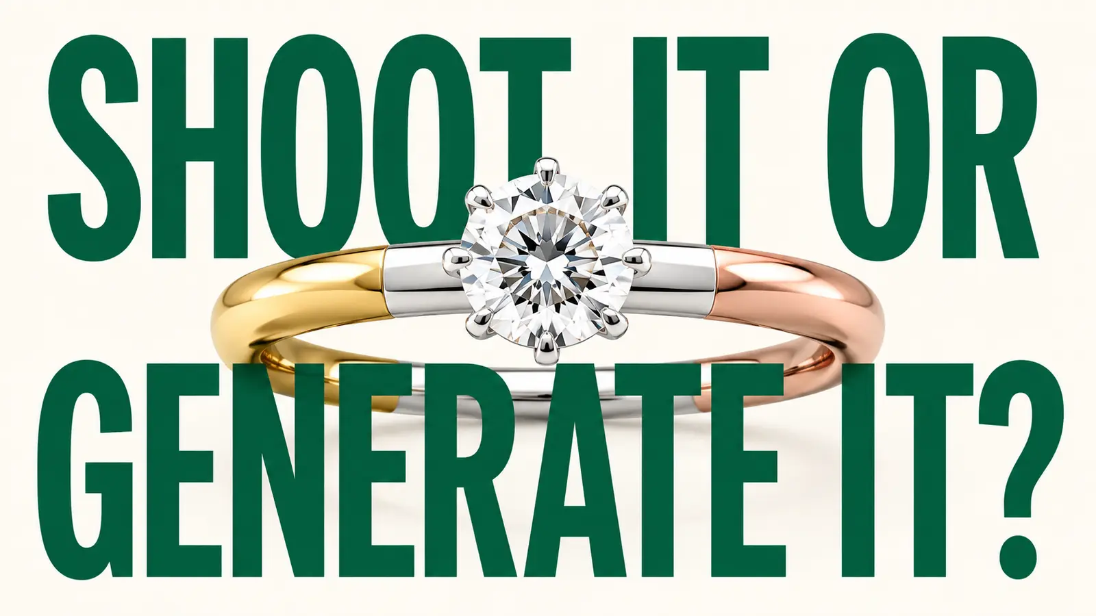 Should You Photograph Every Jewelry Variant or Generate It?